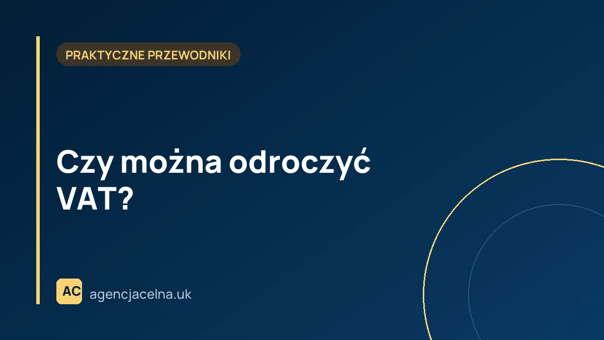 Czy można odroczyć VAT?