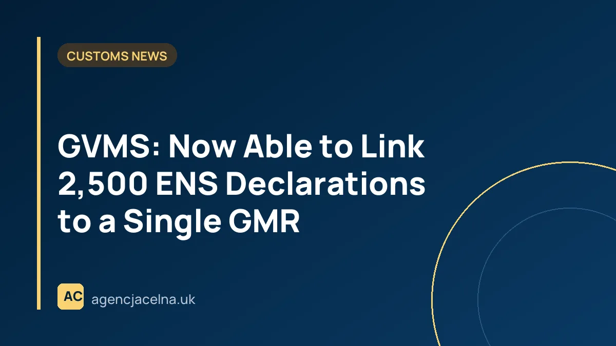 GVMS: Now Able to Link 2,500 ENS Declarations to a Single GMR
