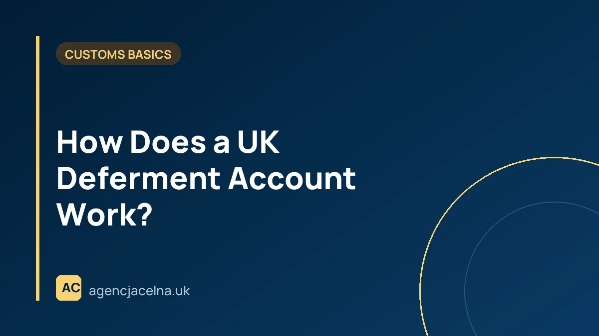 How Does a UK Deferment Account Work?