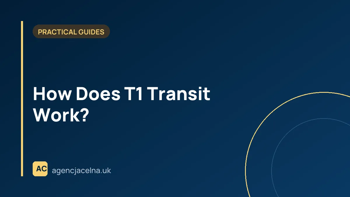 How Does T1 Transit Work?
