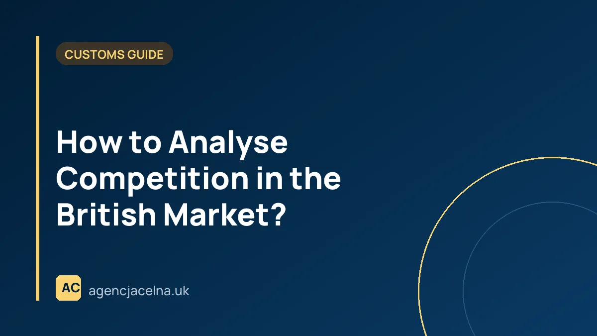 How to Analyse Competition in the British Market?