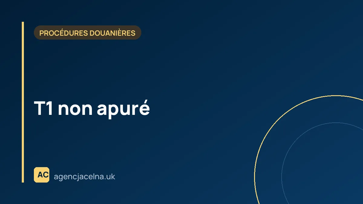 T1 non apuré – que vérifier avant que le problème ne revienne vers votre entreprise