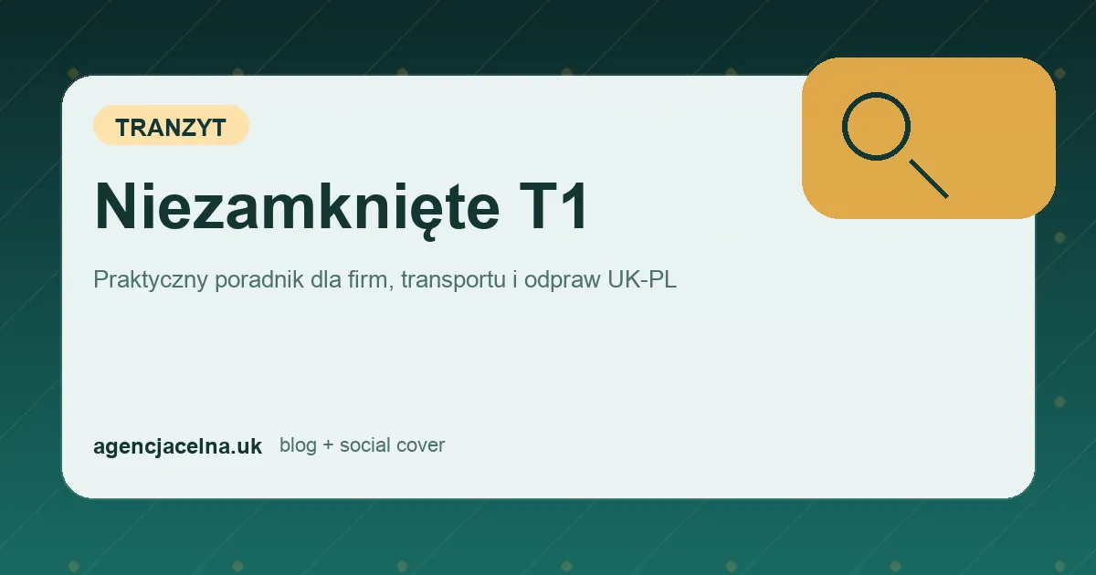 Niezamknięte T1
