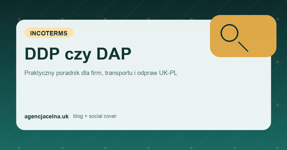 DDP czy DAP