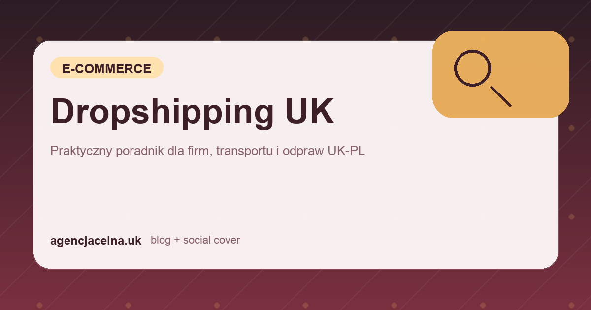 Dropshipping UK