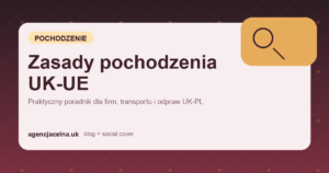 Zasady pochodzenia UK-UE