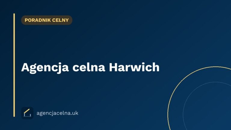 Agencja celna Harwich — odprawa celna przy promach Stena Line do Hoek van Holland