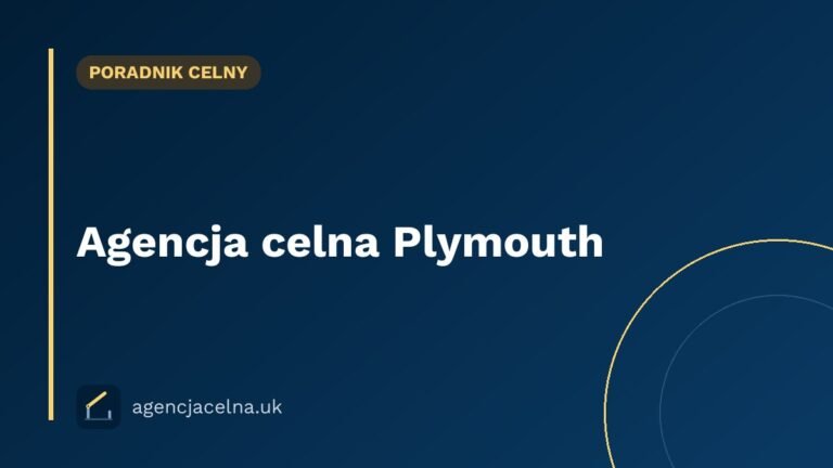 Agencja celna Plymouth — odprawa celna przy promach do Francji i Hiszpanii